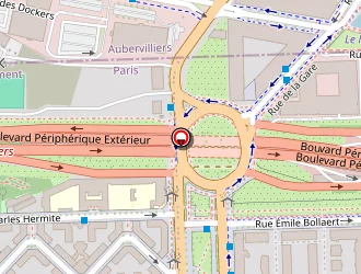 Carte de Le Ney James à Paris