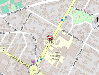 Carte de Ournac Paul à Raincy (le)