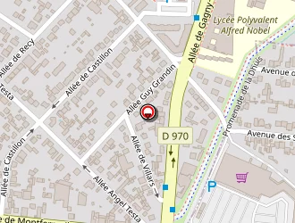 Carte de Automotive Contrôle à Gagny