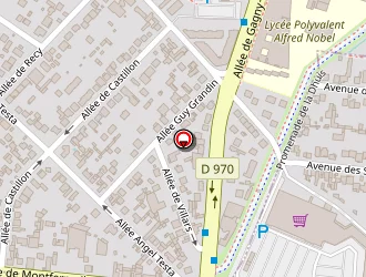 Carte de Yousra à Montfermeil