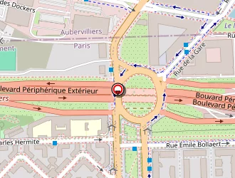 Carte de Yaou Mounir à Paris