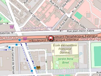 Carte de Galuchat à Paris