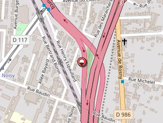 Carte de Cofely Ineo à Noisy-le-sec