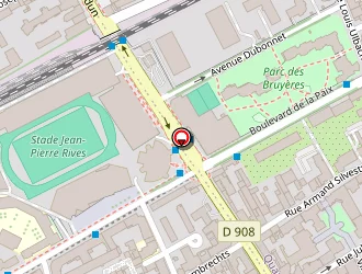 Carte de Coccimarket à Courbevoie