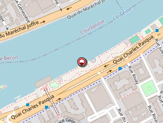 Carte de Subway à Levallois-perret