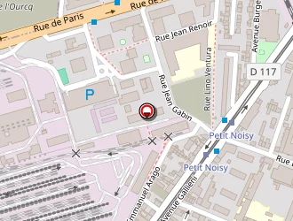 Carte de Transconteneurs Labouriaux à Noisy-le-sec