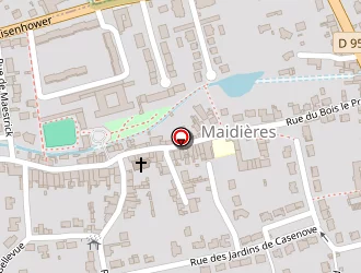 Carte de Terrain De Pétanque à Maidières