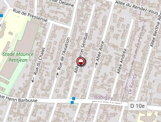 Carte de Mamoprix à Bondy