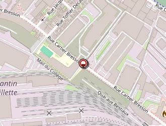 Carte de Boiron à Pantin