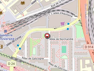 Carte de Crea'tiff à Nanterre