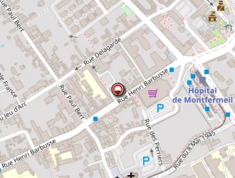 Carte de Alain Boudot à Montfermeil