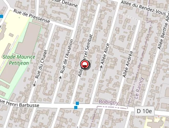 Carte de Pinto Hervé à Bondy