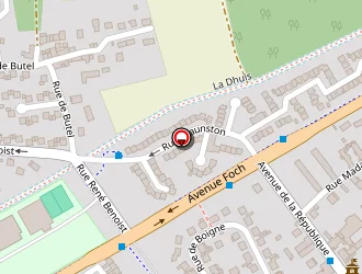 Carte de Cinbauld (ets) à Quincy-voisins