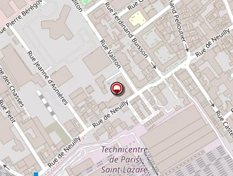 Carte de Reille Monique à Clichy