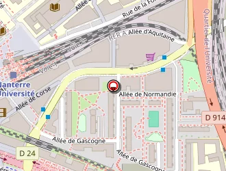 Carte de Porentru Fabien à Nanterre