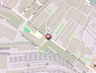 Carte de Peinteco à Pantin