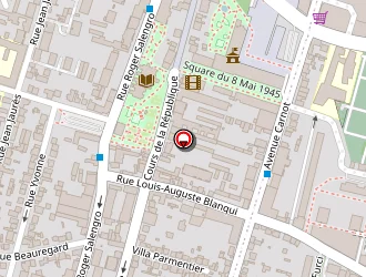 Carte de Dux.interactive à Bondy