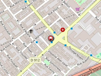 Carte de Top Renovation à Clichy