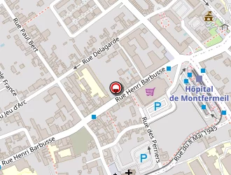 Carte de La Poste à Montfermeil