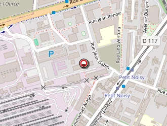 Carte de Le Petit Noisy à Noisy-le-sec