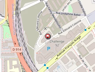 Carte de Urssaf à Nanterre