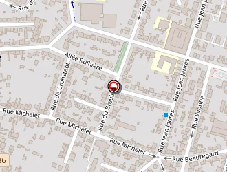 Carte de La Poste à Bondy