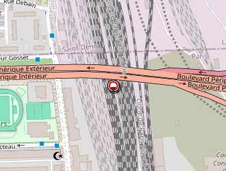 Carte de Barré Etienne à Paris