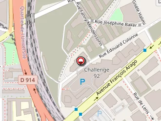 Carte de Arius à Nanterre