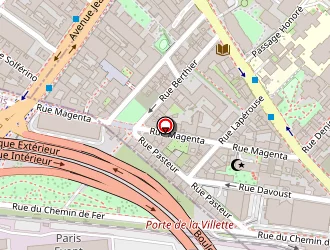 Carte de Auto Ecole Edouard à Pantin