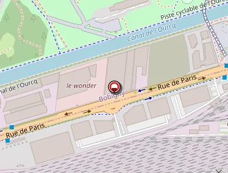 Carte de Cablerie Daumesnil à Bobigny