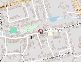 Carte de Ecole Primaire à Maidières