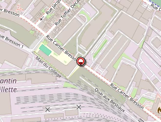 Carte de Alliance Santé à Pantin