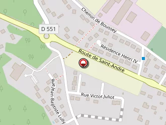 Carte de Plaques Express à Couture-boussey (la)