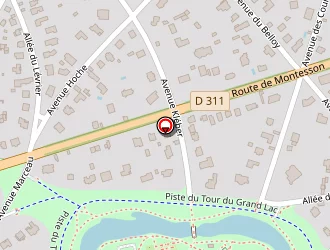 Carte de Bochantier à Vésinet (le)