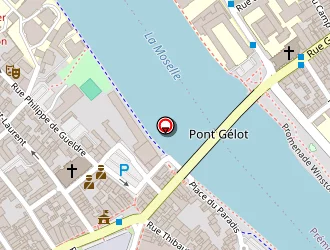 Carte de La Poste à Pont-à-mousson