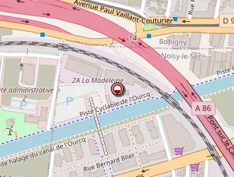 Carte de Maison Astrid à Noisy-le-sec