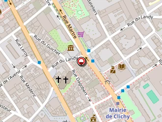 Carte de Bijouterie Lamotte à Clichy