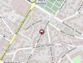 Carte de Breant Hubert à Raincy (le)