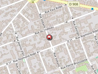 Carte de Yuba à Courbevoie