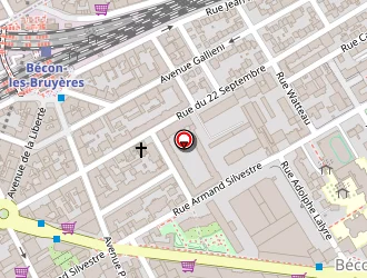 Carte de Ipsofinance à Courbevoie