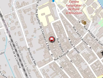 Carte de Toussaint Emilie à Pont-à-mousson