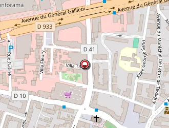 Carte de Castor Ritha à Bondy