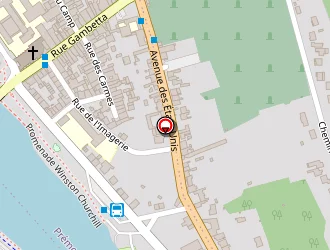 Carte de La Capitainerie à Pont-à-mousson