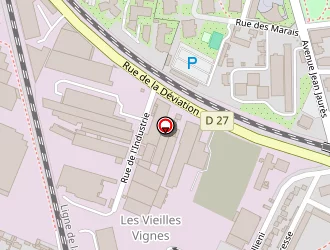 Carte de Louiron à Bobigny