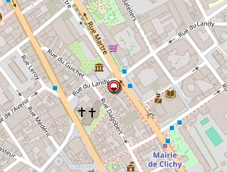 Carte de Yanne Eugene à Clichy