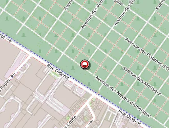 Carte de Maison Futée à Pantin