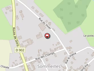 Carte de Dvhm à Sommeilles