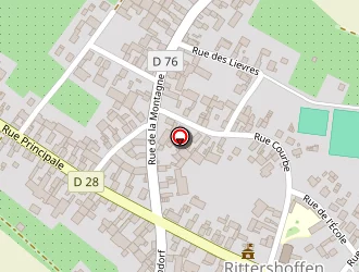 Carte de Ls Funéraires à Rittershoffen