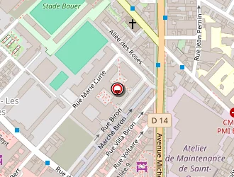 Carte de Auc Carnets D'adresse à Saint-ouen