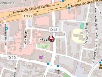 Carte de Drahy Hervé à Bondy